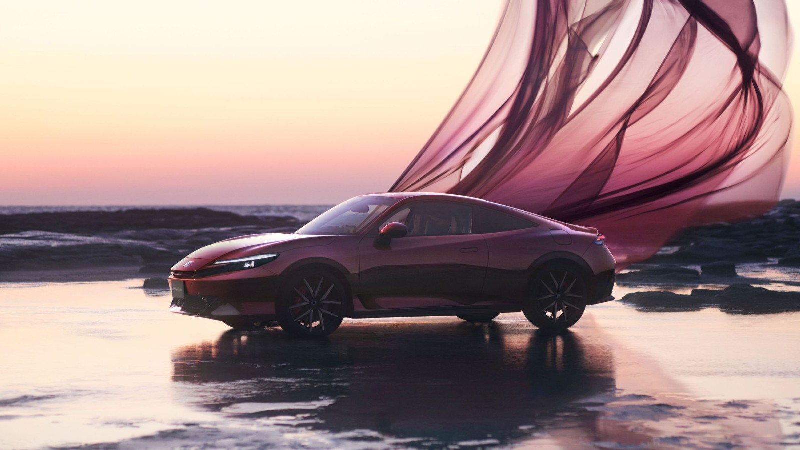 Honda Repaints The Prelude In Deep Red, Charges $800 More For The Privilege