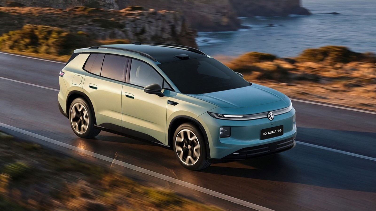 Cabin Revealed: Volkswagen's China-Only ID. Aura T6 Drops Physical Buttons for Twin Screens