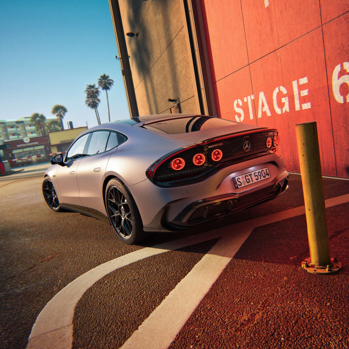 AMG Widens Its Electric Lineup With a Cheaper GT and a Teased Performance Crossover