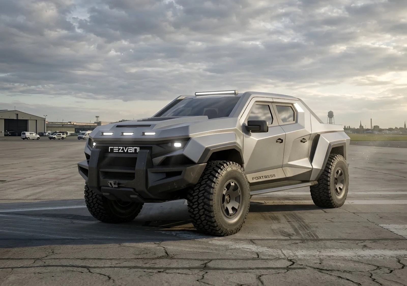Rezvani Fortress Recasts the F-150 Raptor as an Armored Tactical Truck