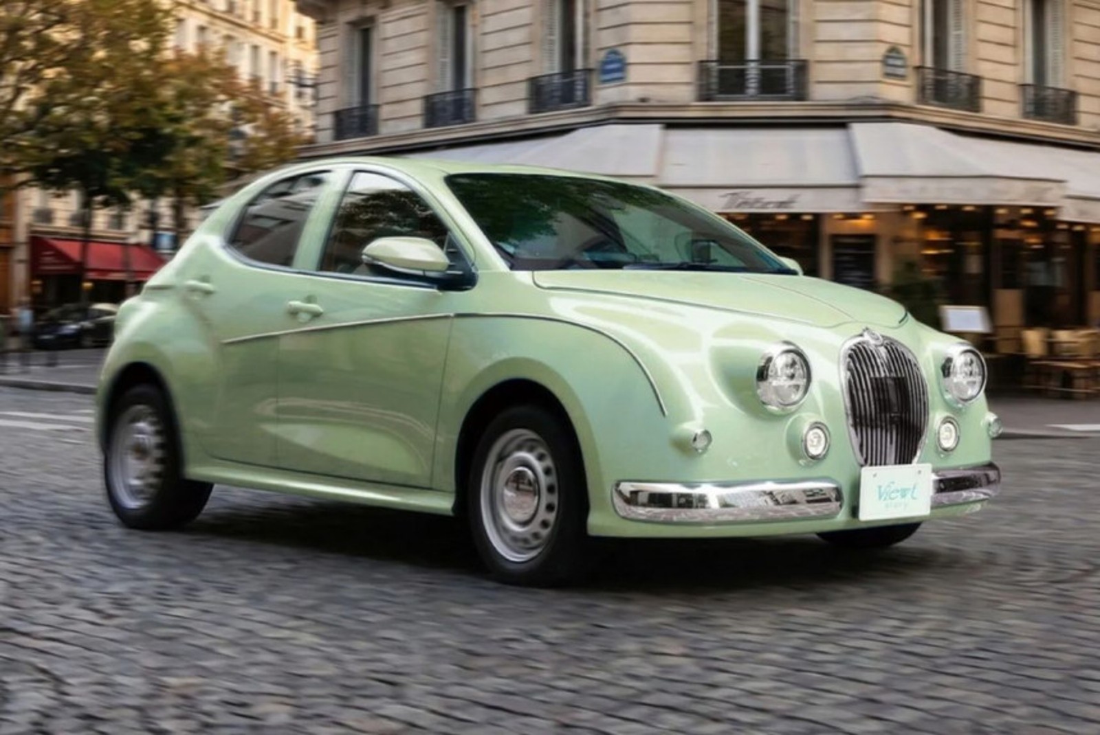 Mitsuoka Viewt Story gets a light update in Japan, keeping its Jaguar-inspired retro look while adopting the latest Toyota Yaris tech and hybrid-only upgrades.