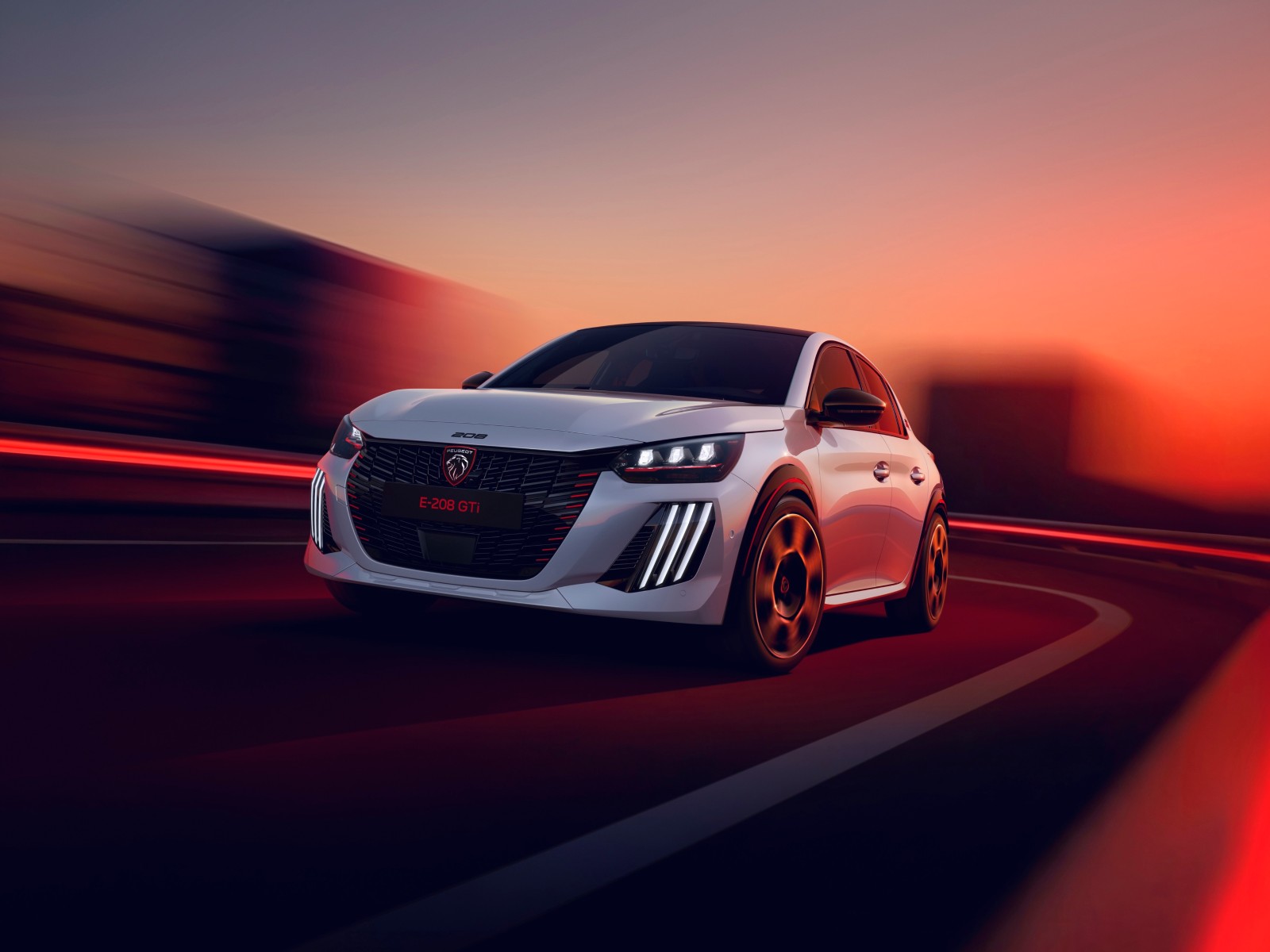 Peugeot E-208 GTi Revives the GTi Badge as a Fully Electric Hot Hatch