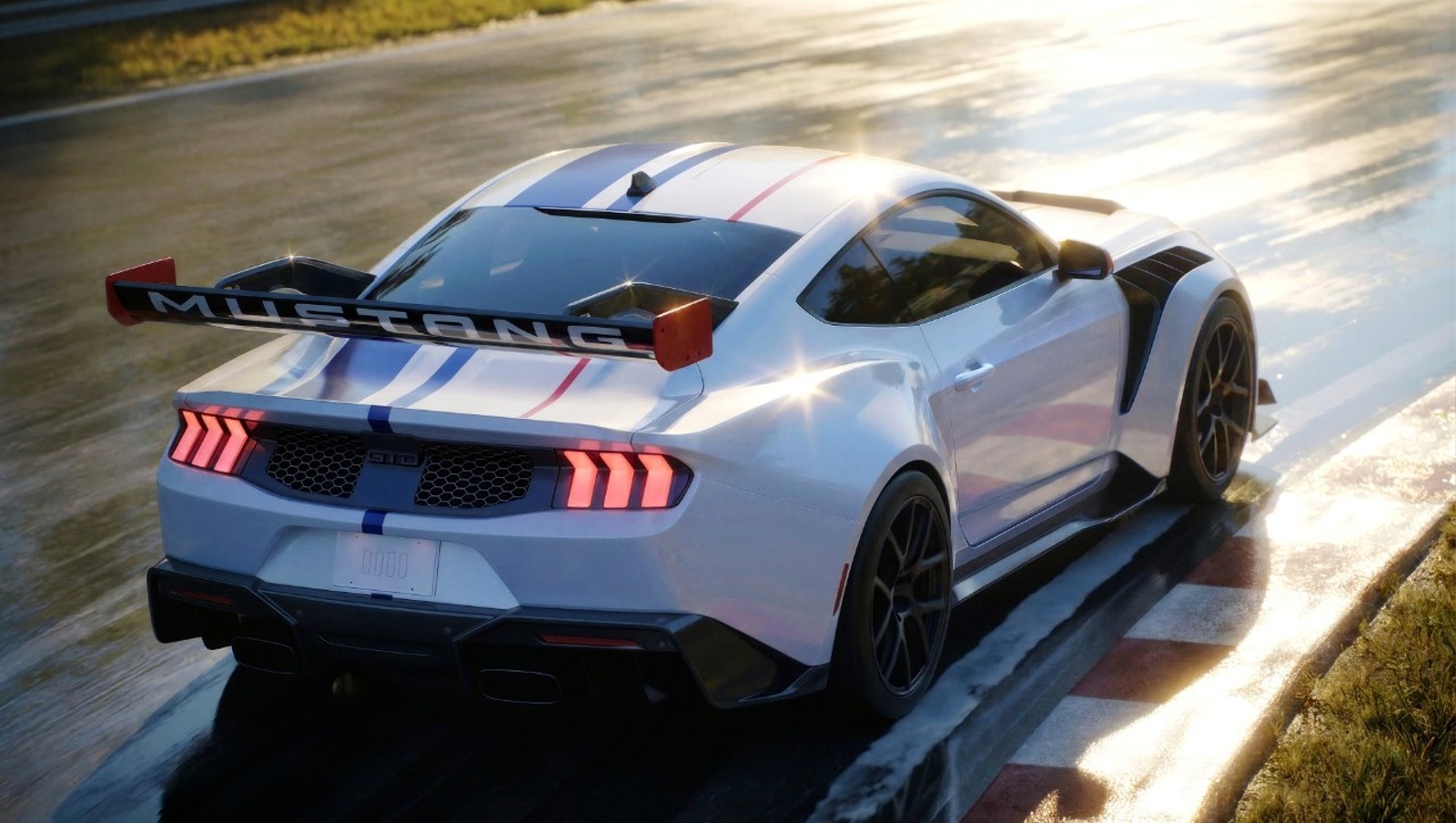 Ford Mustang GTD Spirit of America Gets a New Patriotic Look