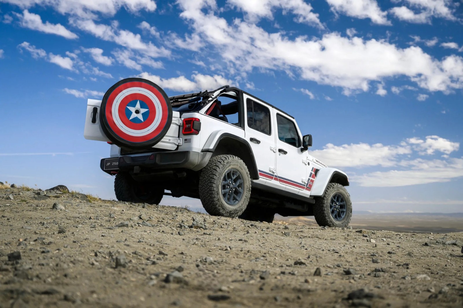 Jeep Wrangler America250 Edition Brings Captain America Into the 4x4 World