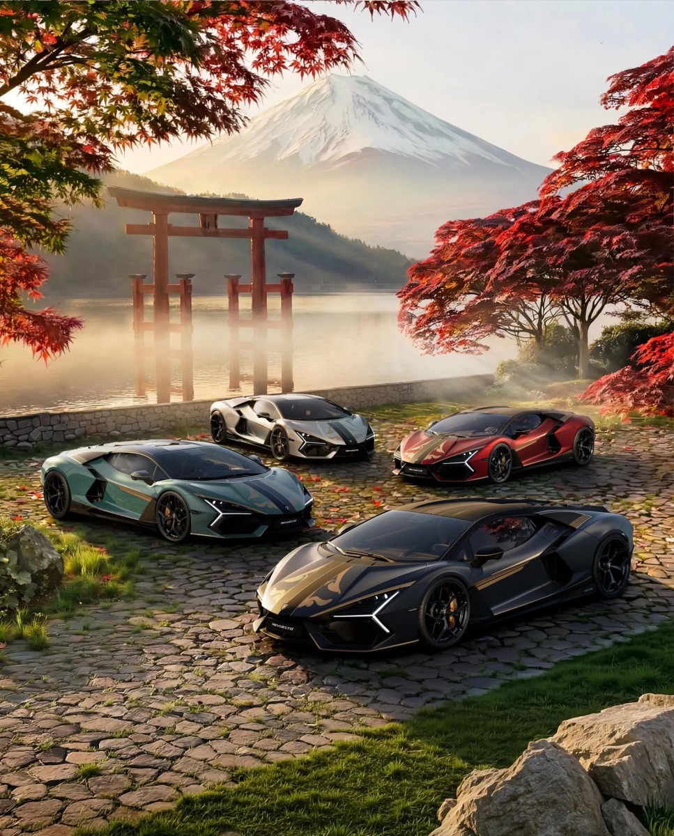 Lamborghini Marks 25 Years in Japan With a Bushido-Themed Revuelto
