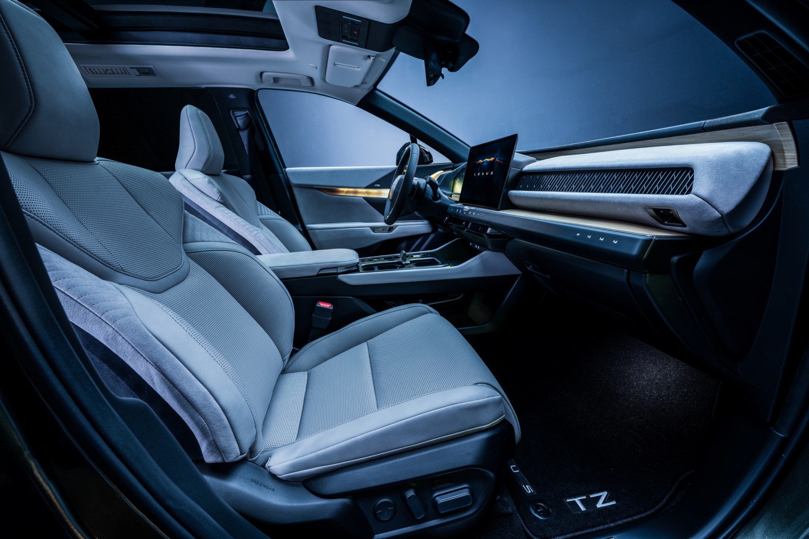 Lexus TZ Debuts as a Global Three-Row Electric SUV