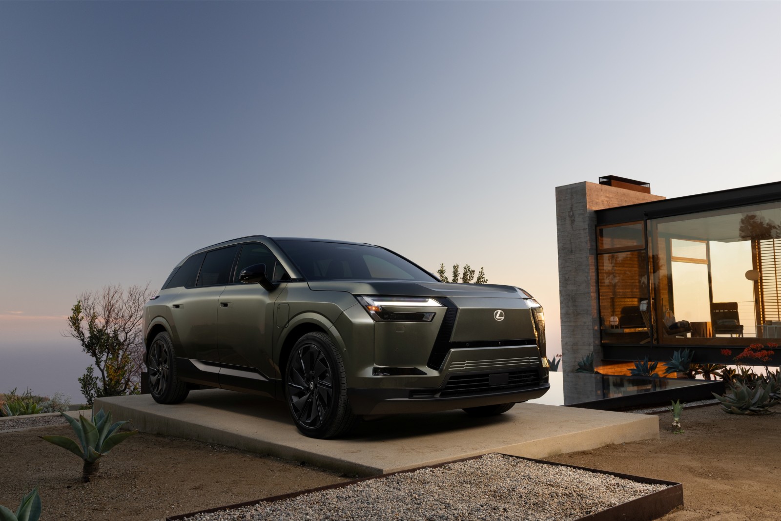 Lexus TZ Debuts as a Global Three-Row Electric SUV