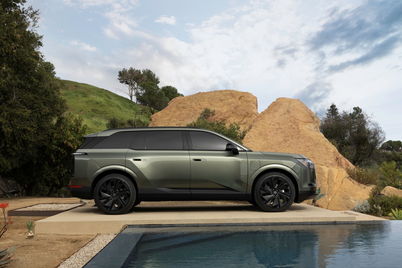 Lexus TZ Debuts as a Global Three-Row Electric SUV