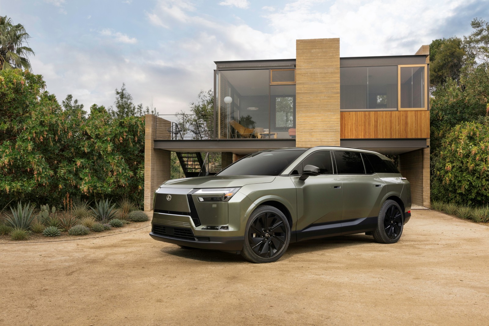 Lexus TZ Debuts as a Global Three-Row Electric SUV