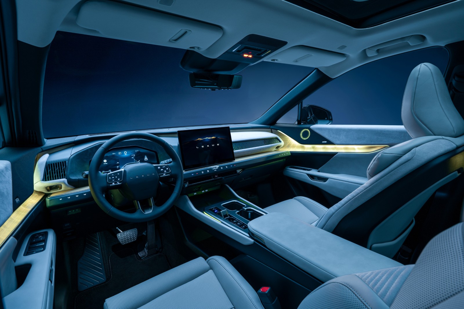 Lexus TZ Debuts as a Global Three-Row Electric SUV