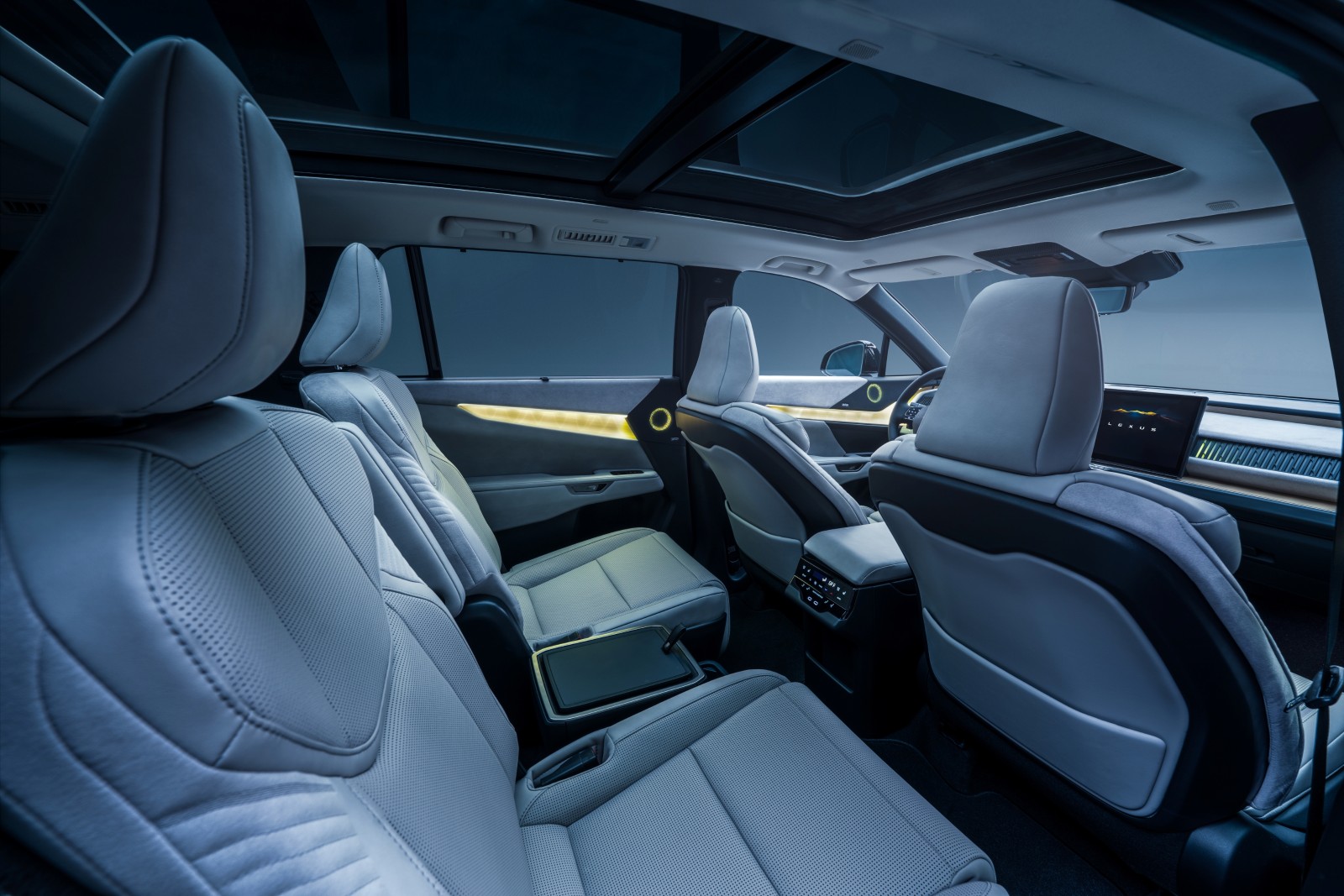 Lexus TZ Debuts as a Global Three-Row Electric SUV