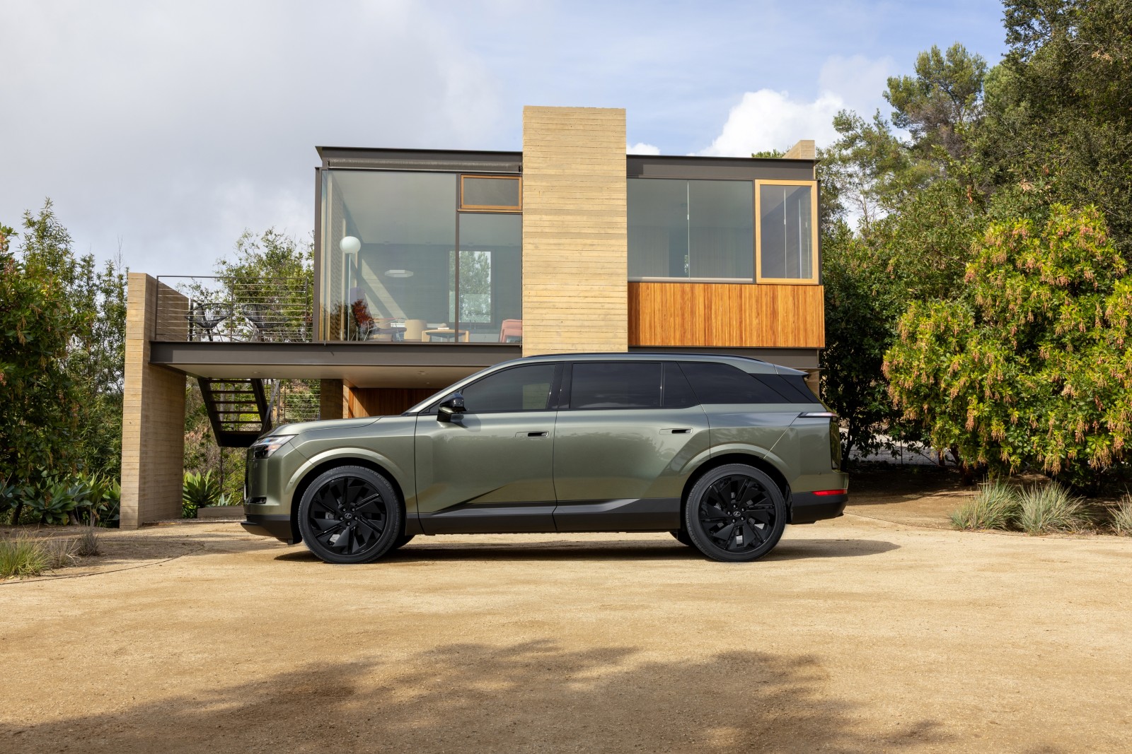 Lexus TZ Debuts as a Global Three-Row Electric SUV