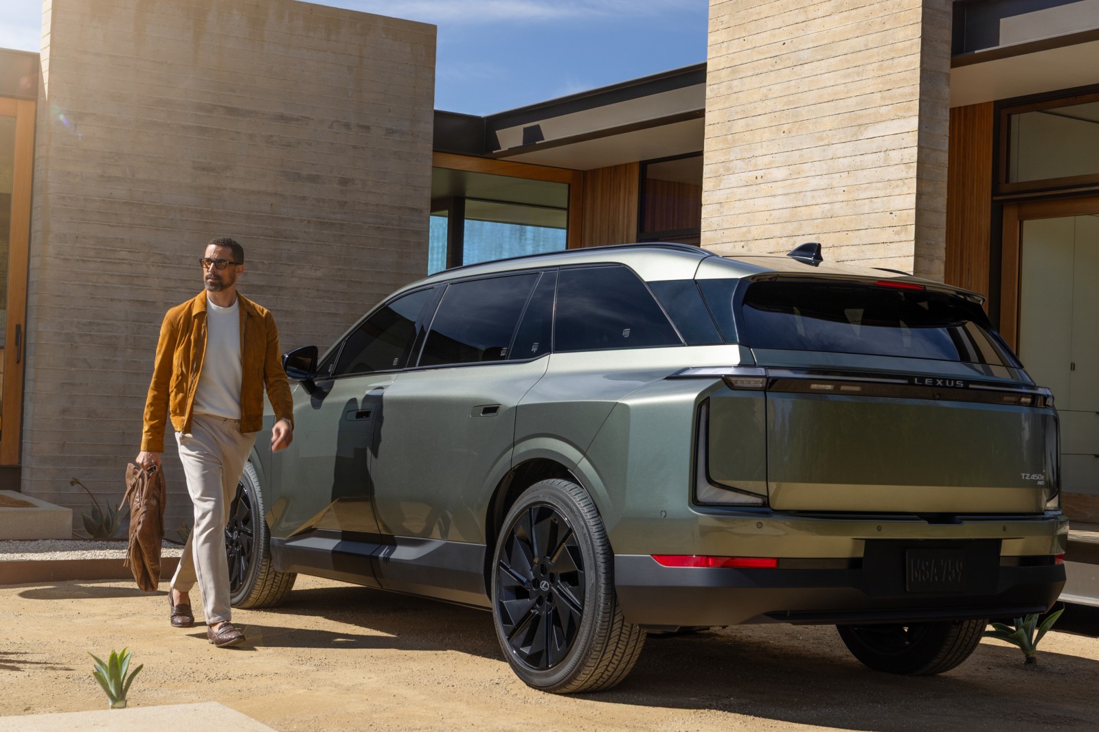 Lexus TZ Debuts as a Global Three-Row Electric SUV