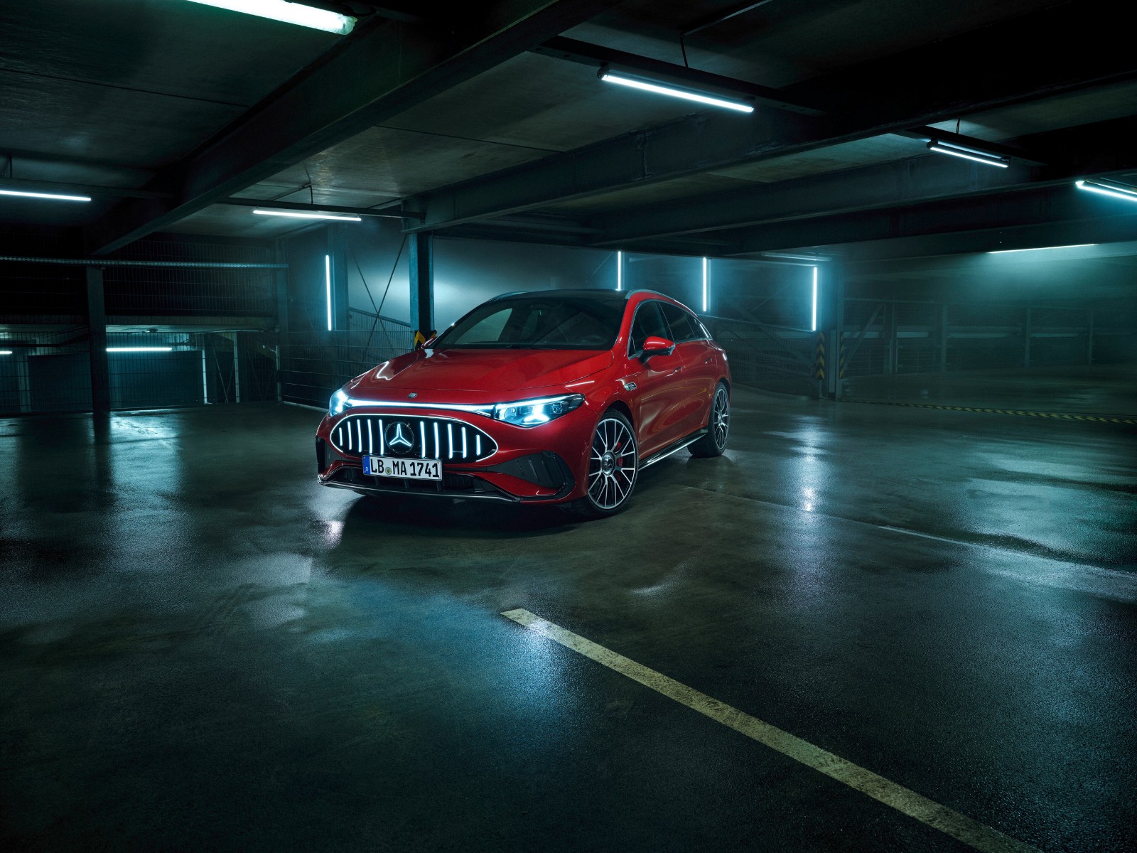 Mercedes Ditches the V8 Growl for Seat-Shaking Trickery in the Electric CLA 45