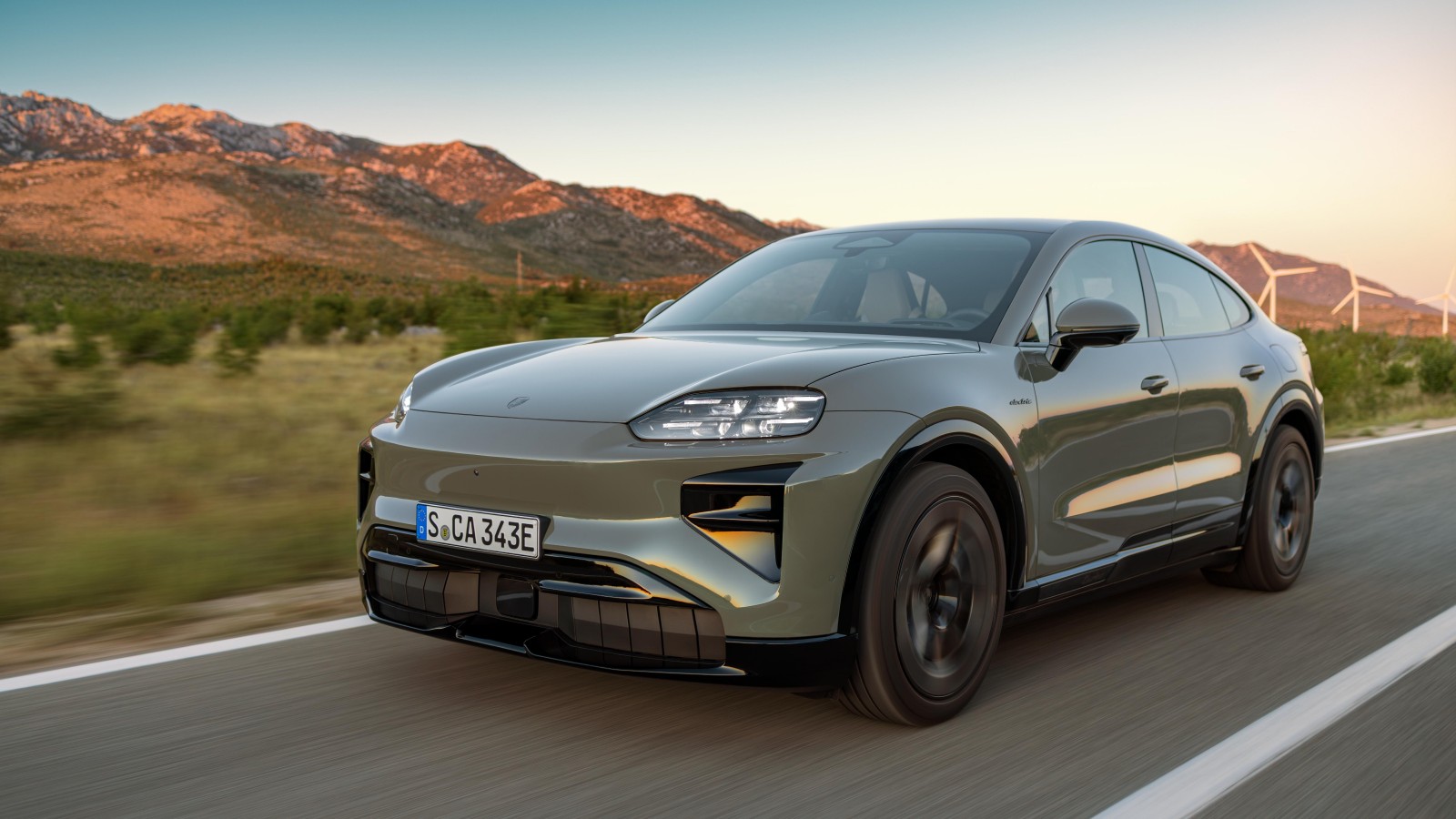 Porsche Cayenne Electric Coupe Debuts With Sleeker Design and Turbo Power