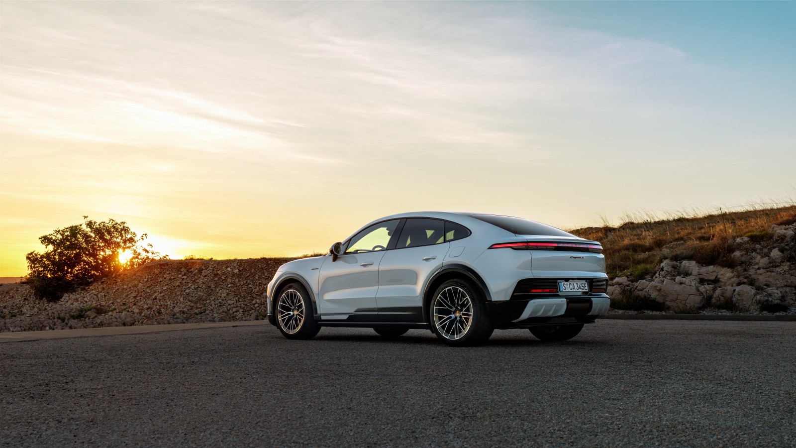 Porsche Cayenne Electric Coupe Debuts With Sleeker Design and Turbo Power