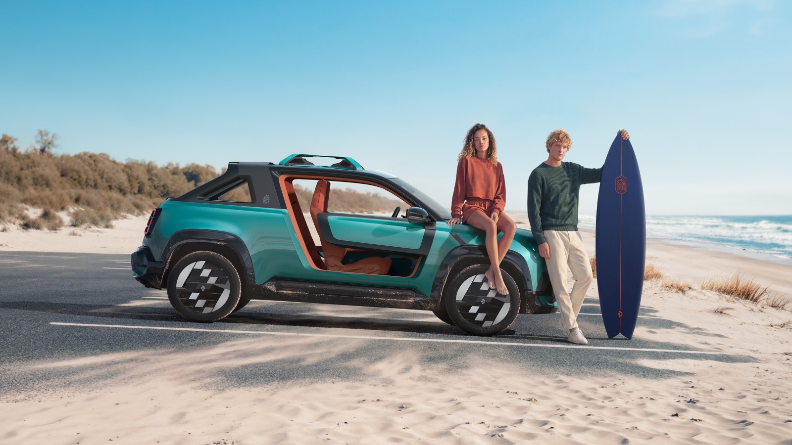 Renault 4 JP4x4 Concept Brings Back the Spirit of the Beach Buggy