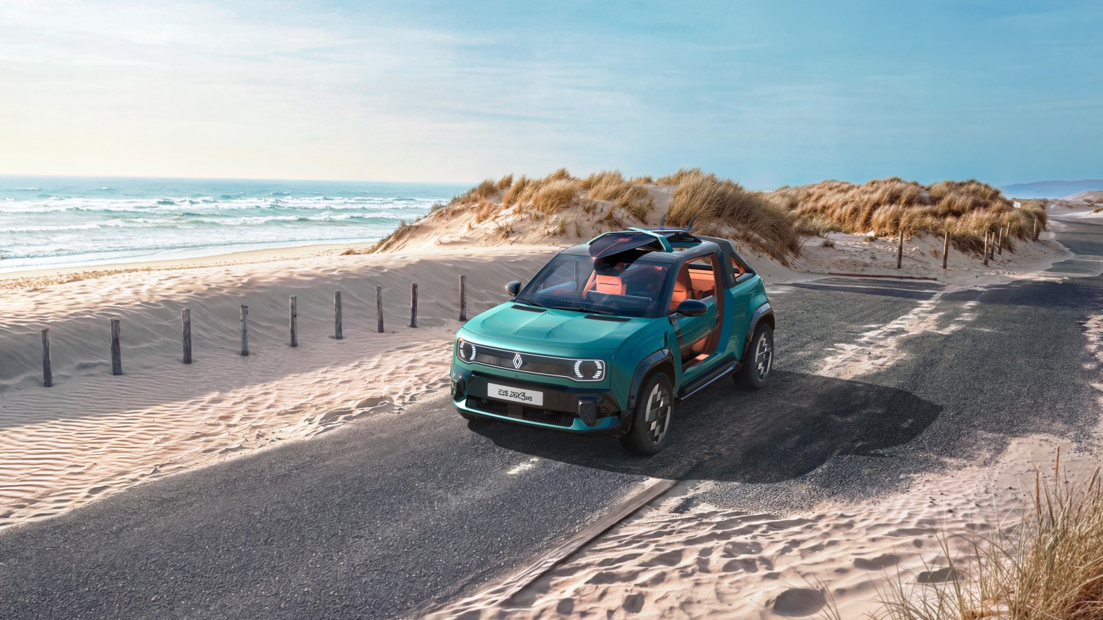 Renault 4 JP4x4 Concept Brings Back the Spirit of the Beach Buggy