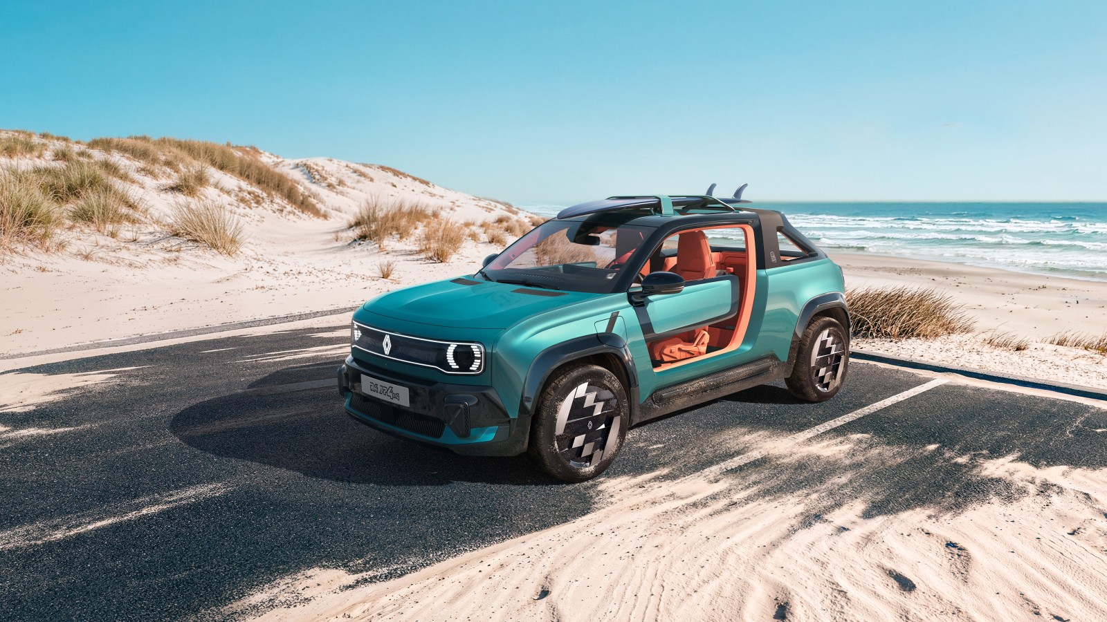 Renault 4 JP4x4 Concept Brings Back the Spirit of the Beach Buggy