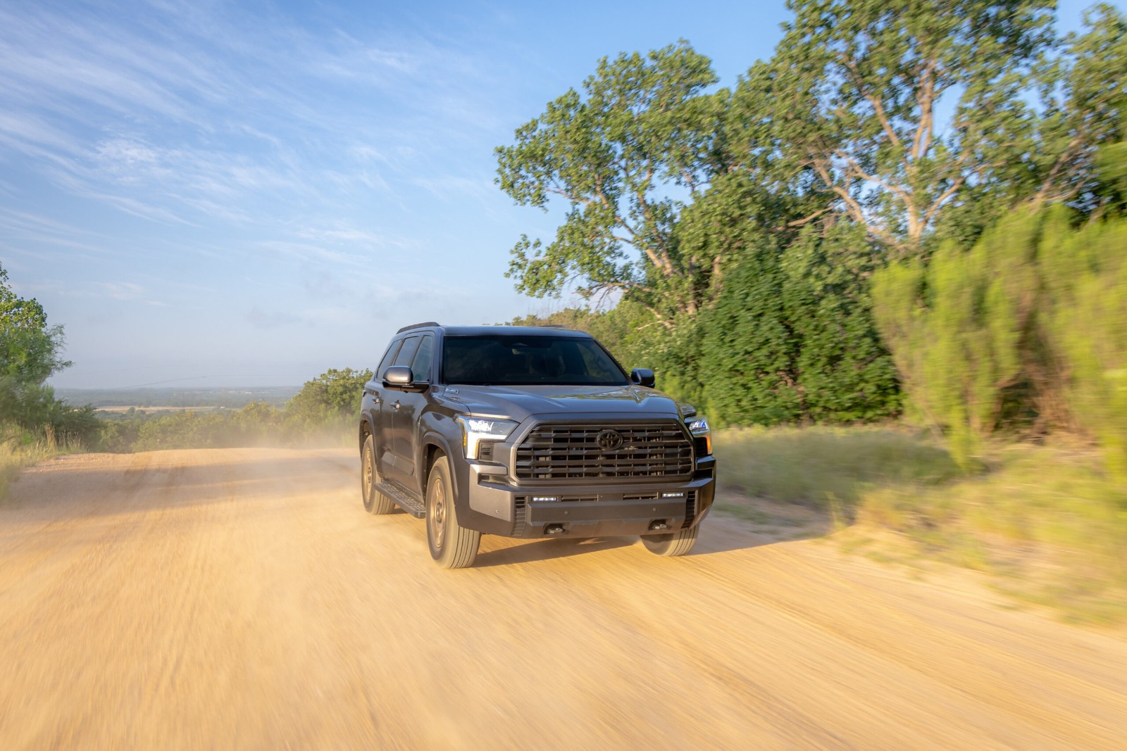 Toyota's Refreshed Sequoia Now Watches the Road For You - And Finally Gets an Off-Road Trim of Its Own