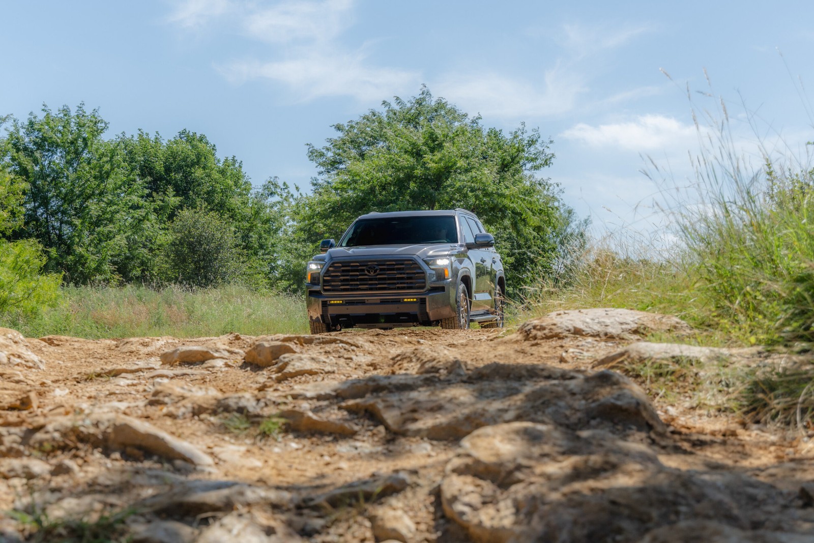 Toyota's Refreshed Sequoia Now Watches the Road For You - And Finally Gets an Off-Road Trim of Its Own