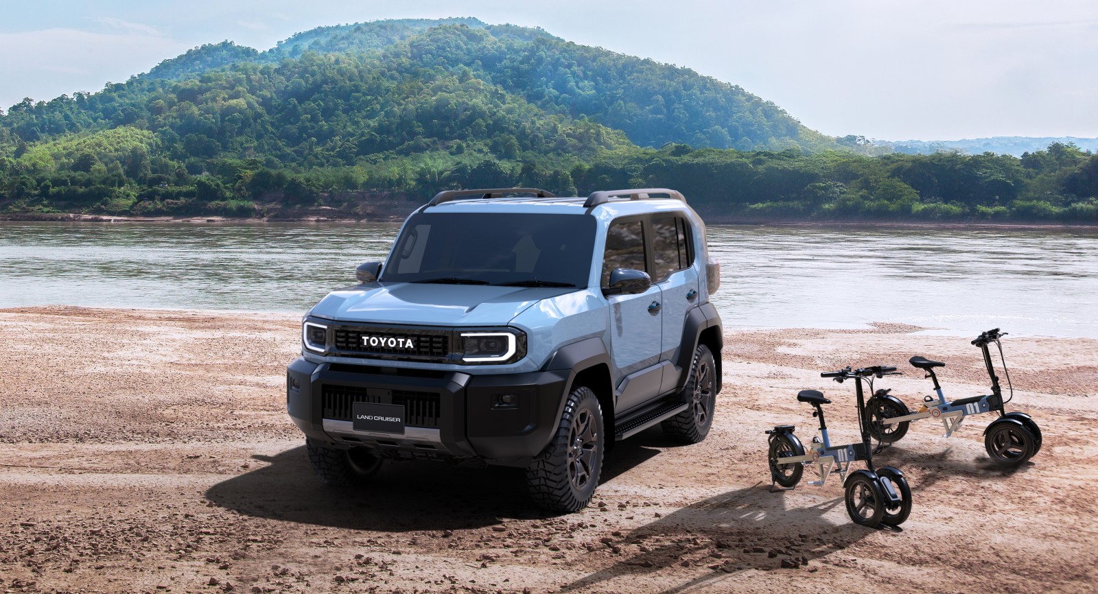Toyota Land Cruiser FJ Debuts in Japan as a More Compact Off-Roader